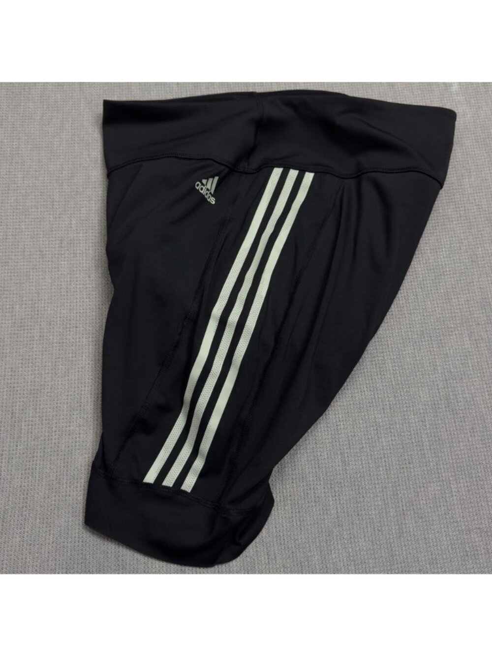 Adidas Black Cycling Shorts Womens Size 2X Tights Padded Seat Compression NEW - Picture 4 of 16